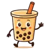 Bubbles the Bubble Tea Mascot